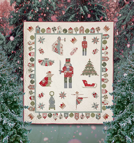 Nutcracker Sampler Quilt Pattern By CakeStand Quilts