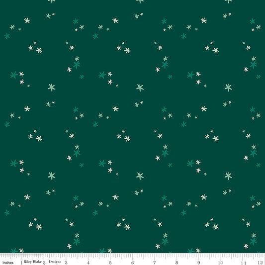 Nutcracker Tradition Christmas Magic C17676-Pine by Jennifer Long for Riley Blake Fabrics (sold in 25cm increments)