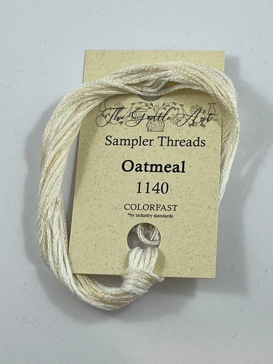 Oatmeal 1140 The Gentle Art Sampler Thread 6 Stranded Hand Dyed Embroidery Floss