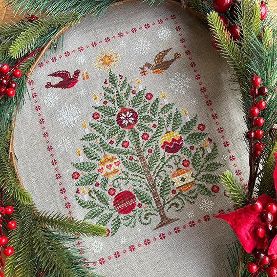 Oh Christmas Tree Cross Stitch Kit by Love Poppet