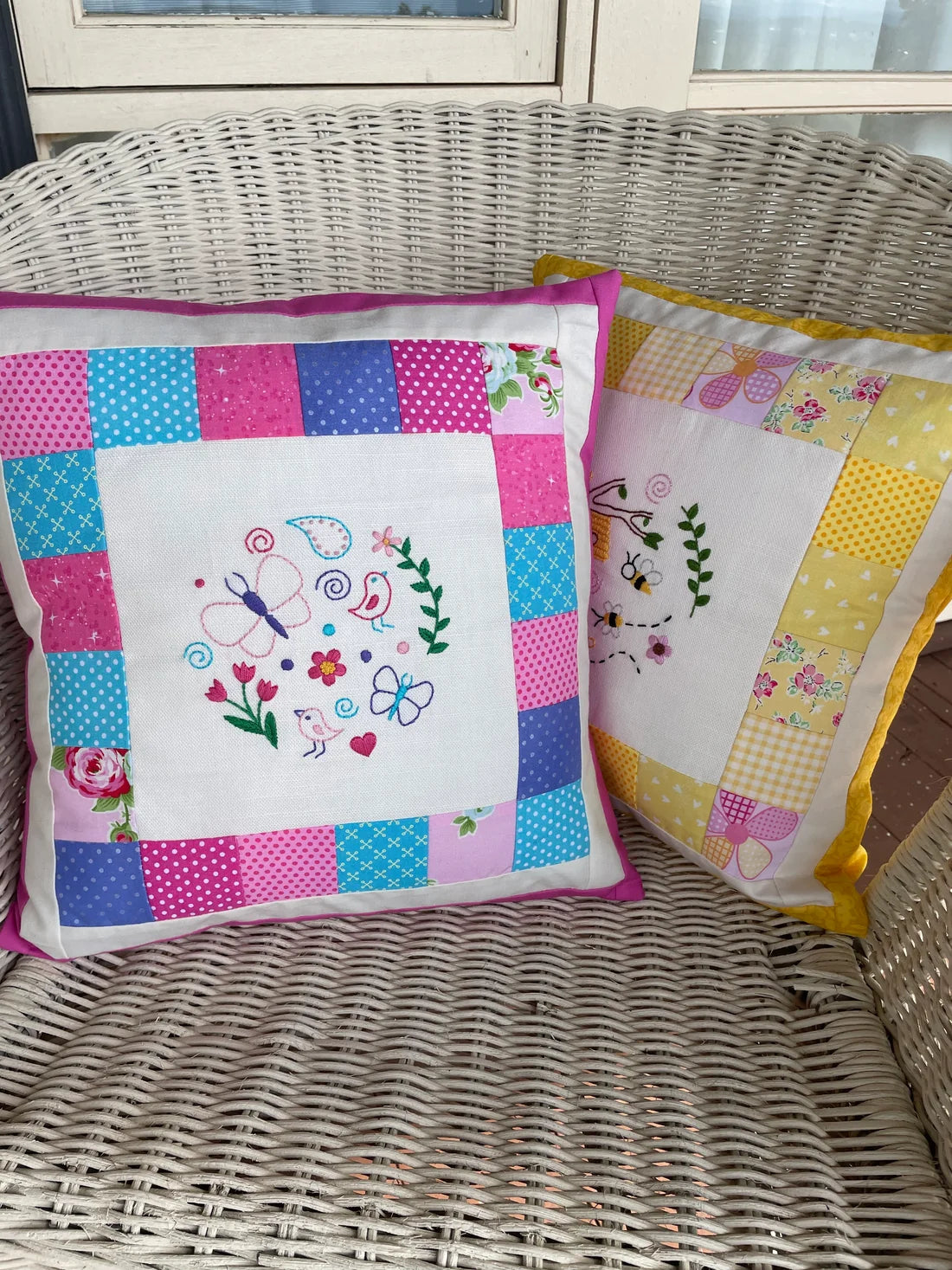 Oma's Garden Embroidery Kit from Peach Tree Designs