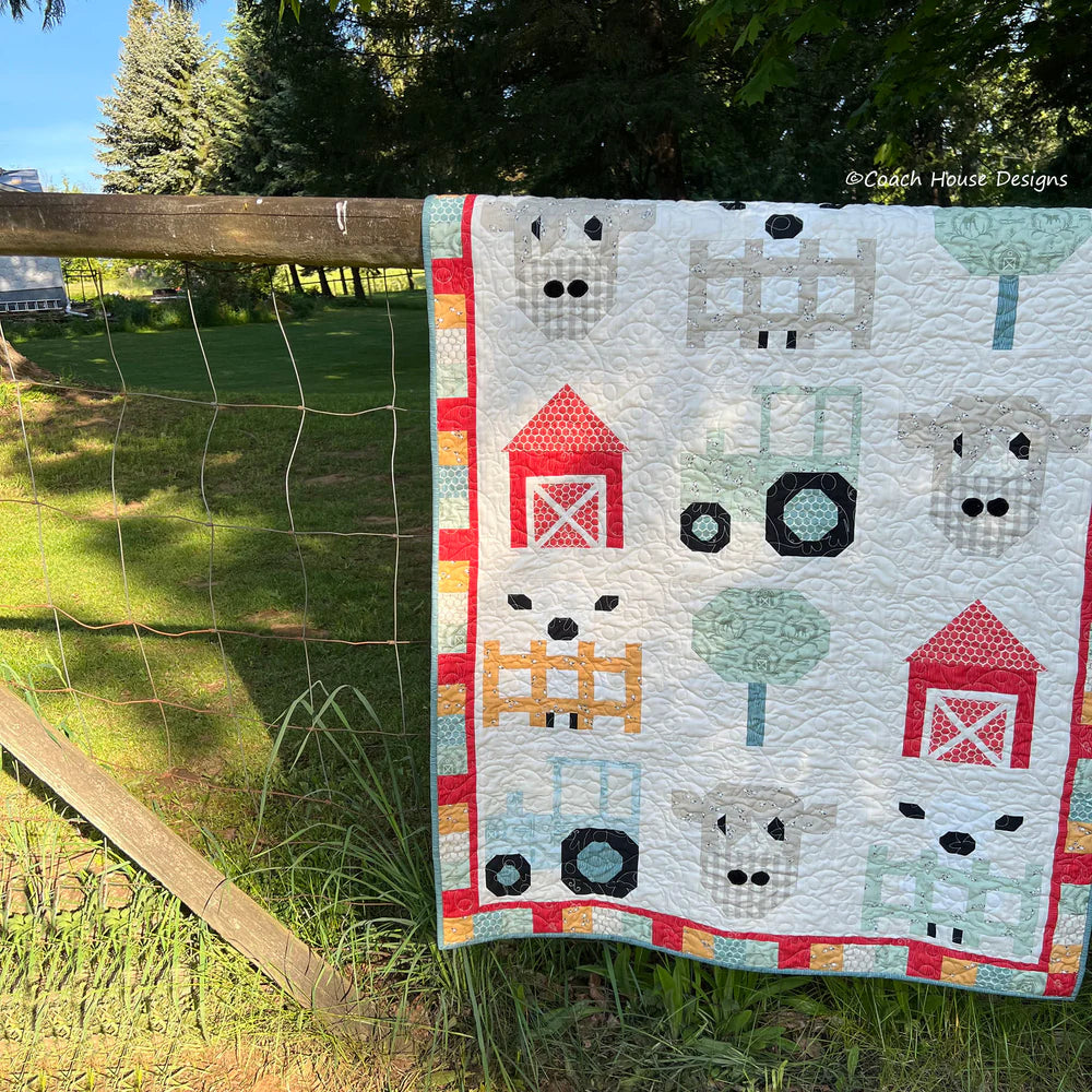 On The Farm Quilt Pattern by Coach House Designs