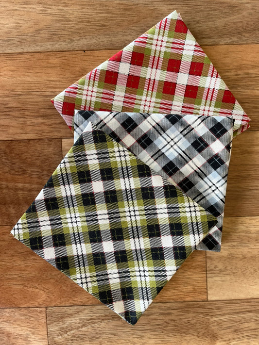 On Dasher Plaids Fat Quarter Bundle by Sweetwater for Moda Fabrics