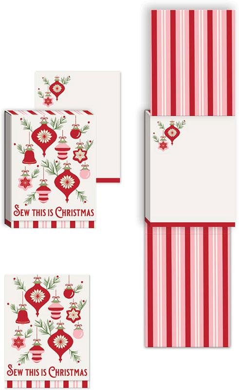 Once Upon a Christmas Notepad by Moda Fabrics