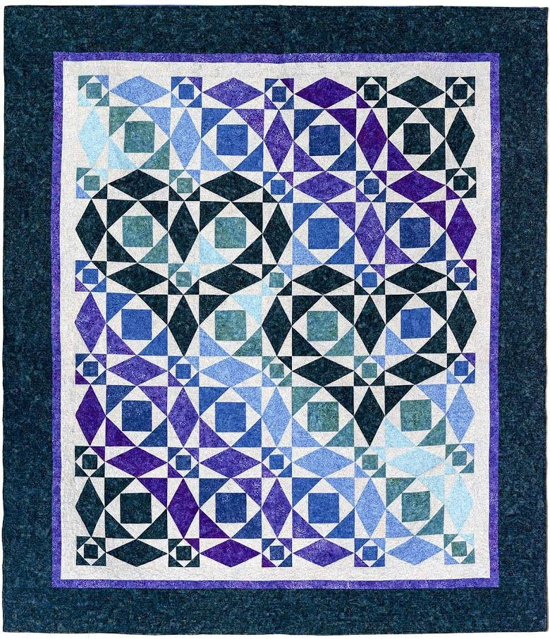 Our Hearts Will Go On Quilt Pattern by Karen Bialik of The Fabric Addict