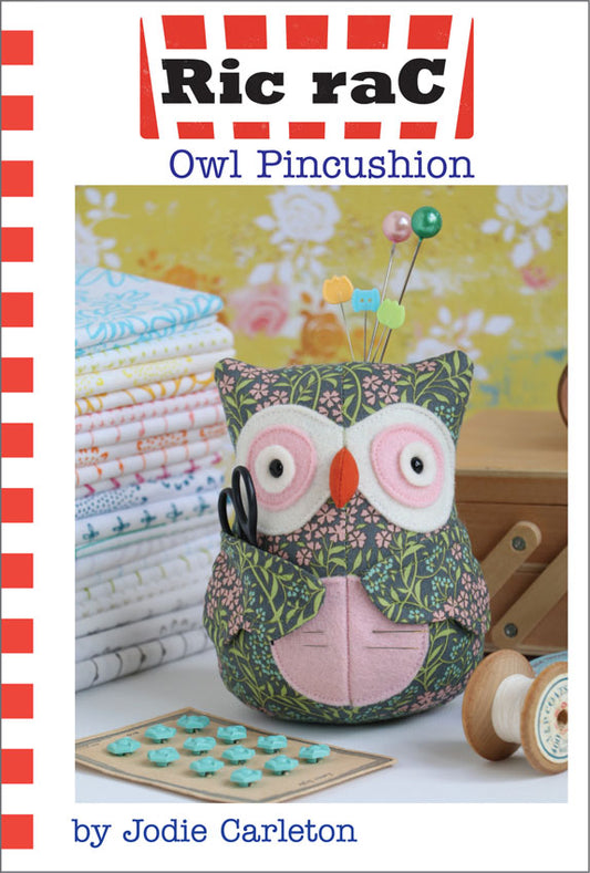 Owl Pin cushion by Ric raC designs