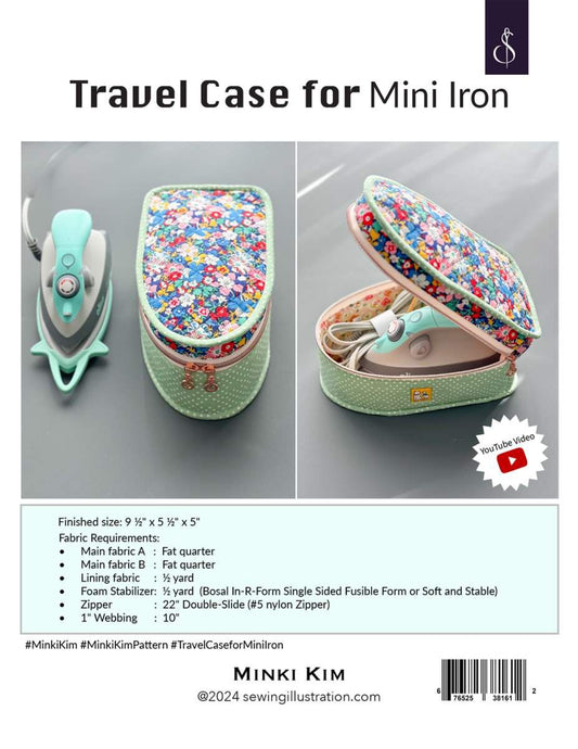 Travel Case Pattern for Mini Iron by Minki Kim for Riley Blake