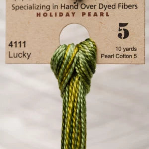 Lucky 4111 Weeks Dye Works Perle #5 Hand-Dyed Embroidery Floss