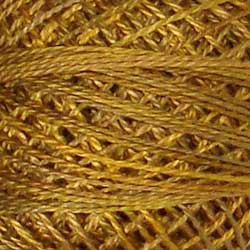 Valdani P5 Tarnished Yellow Perle 8 Thread