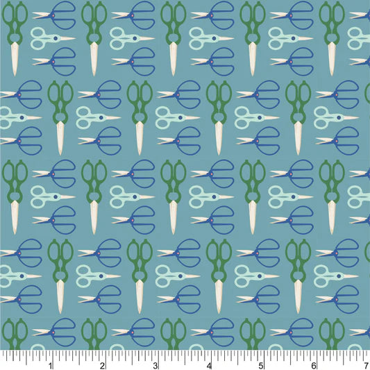 Color Stitch Straight Cut PH0557 by Rebecca Jane Woolbright for Phoebe Fabrics (sold in 25cm increments)