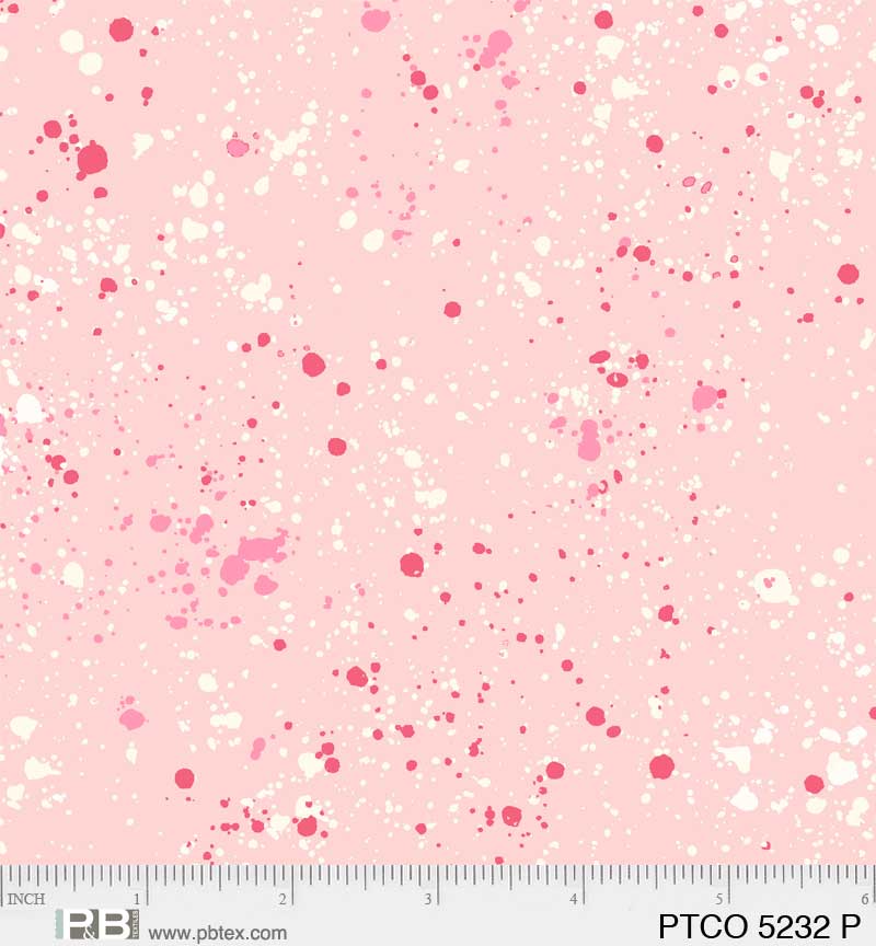 Pop the Cork Pink Splash PB5232P by Mercedes Lopez Charro for PB Textiles (sold in 25cm increments)