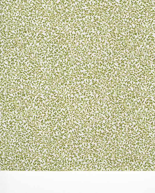 Olive Branches Voile LAPV157041 by La Ta Te (sold in 25cm increments)
