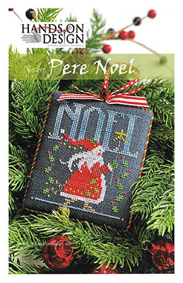 Pere Noel Cross Stitch Pattern by Hands on Design