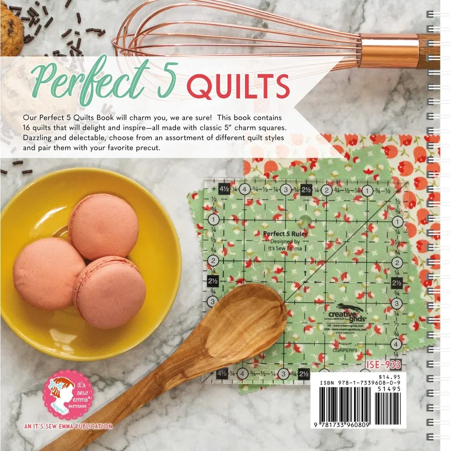 Perfect 5 Quilts Book by It's Sew Emma