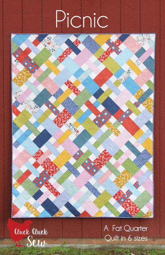 Picnic Quilt Pattern by Cluck Cluck Sew