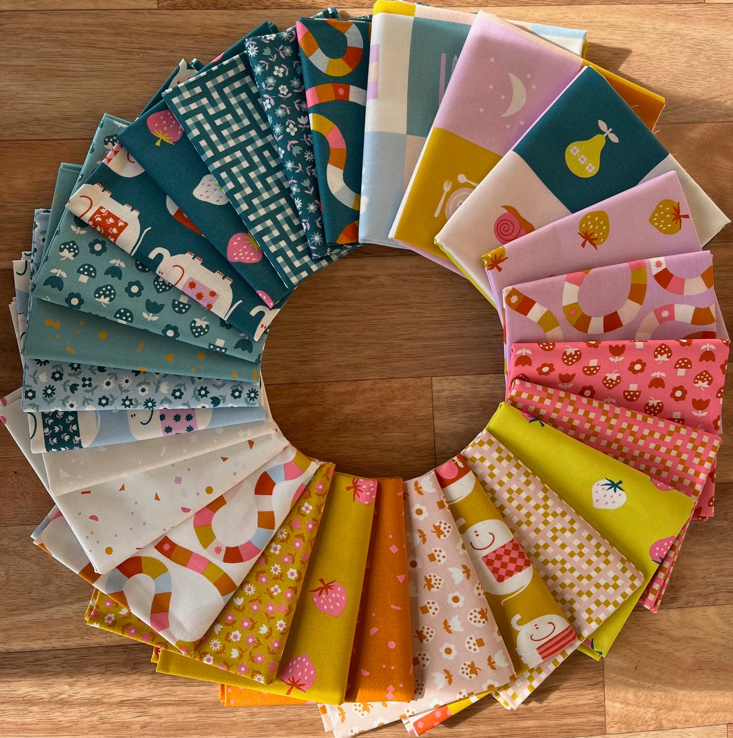 Picture Book Fat Quarter Bundle by Kimberly Kight for Ruby Star Society