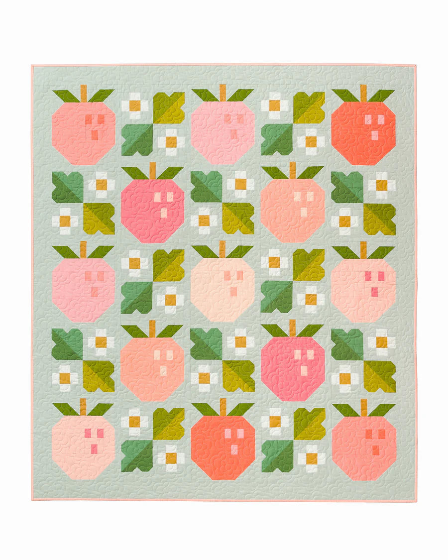 Pineberry Quilt Pattern Pen and Paper