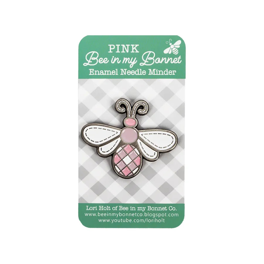 Pink Bee in my Bonnet Needle Minder Lori Holt  of Bee in my Bonnet for It's Sew Emma