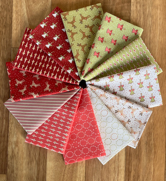 Pocketful of Joy Fat Eighth Bundle by Natalie Bird for Devonstone Fabrics