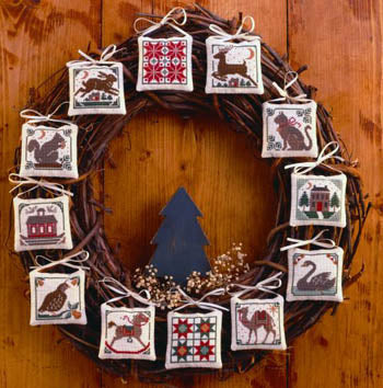 Prairie Christmas Cross Stitch Pattern by The Prairie Schooler
