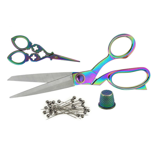 Premium Scissor Set 4pc - Rainbow Birch