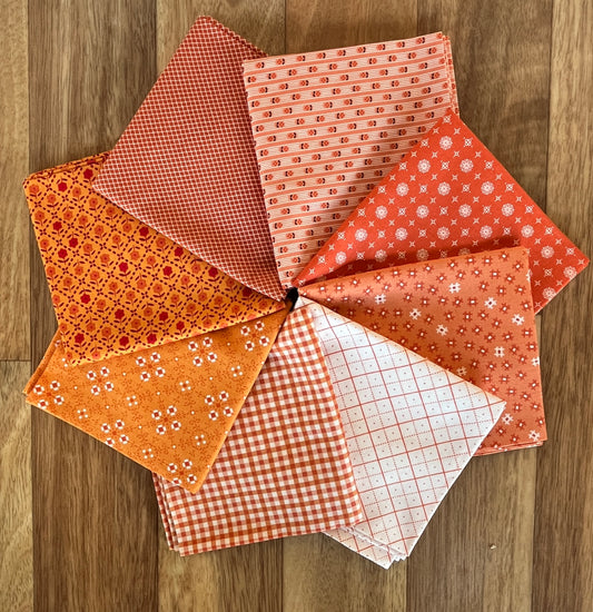 Oranges Fat Quarter Bundle Lori Holt for Riley Blake Designs