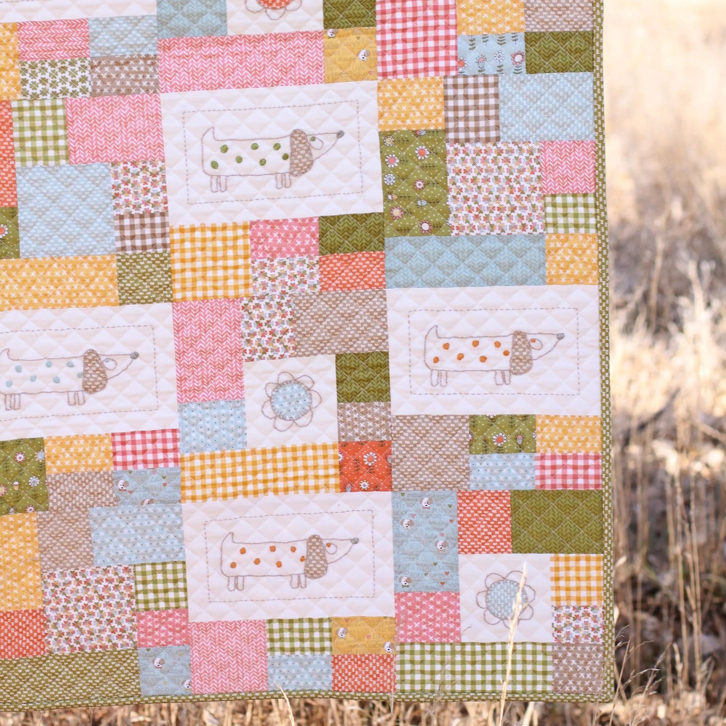 Puppy Chow Quilt Pattern by Sweetwater