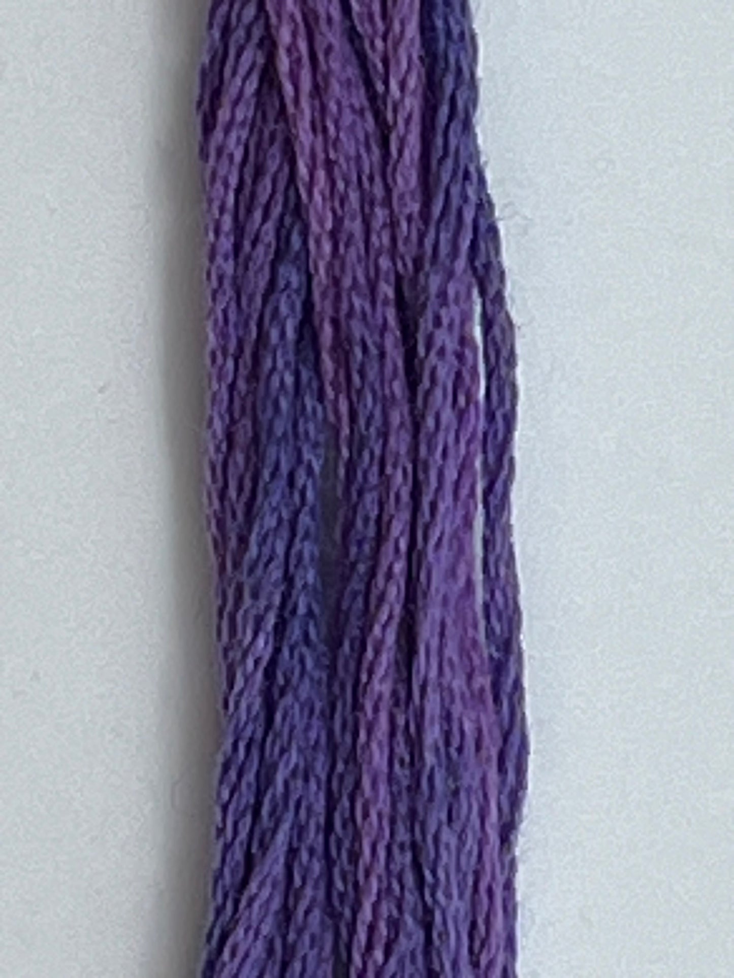 Purple Iris 0810 The Gentle Art Sampler Thread 6 Stranded Hand Dyed Embroidery Floss