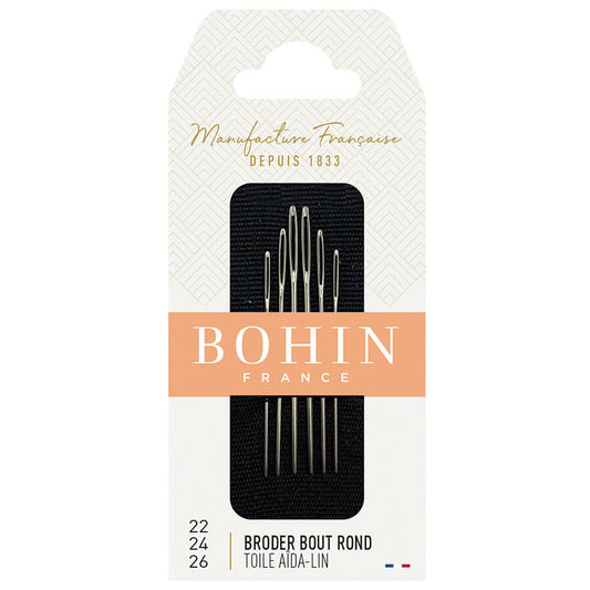 Bohin Tapestry Needles Size 22/24/26