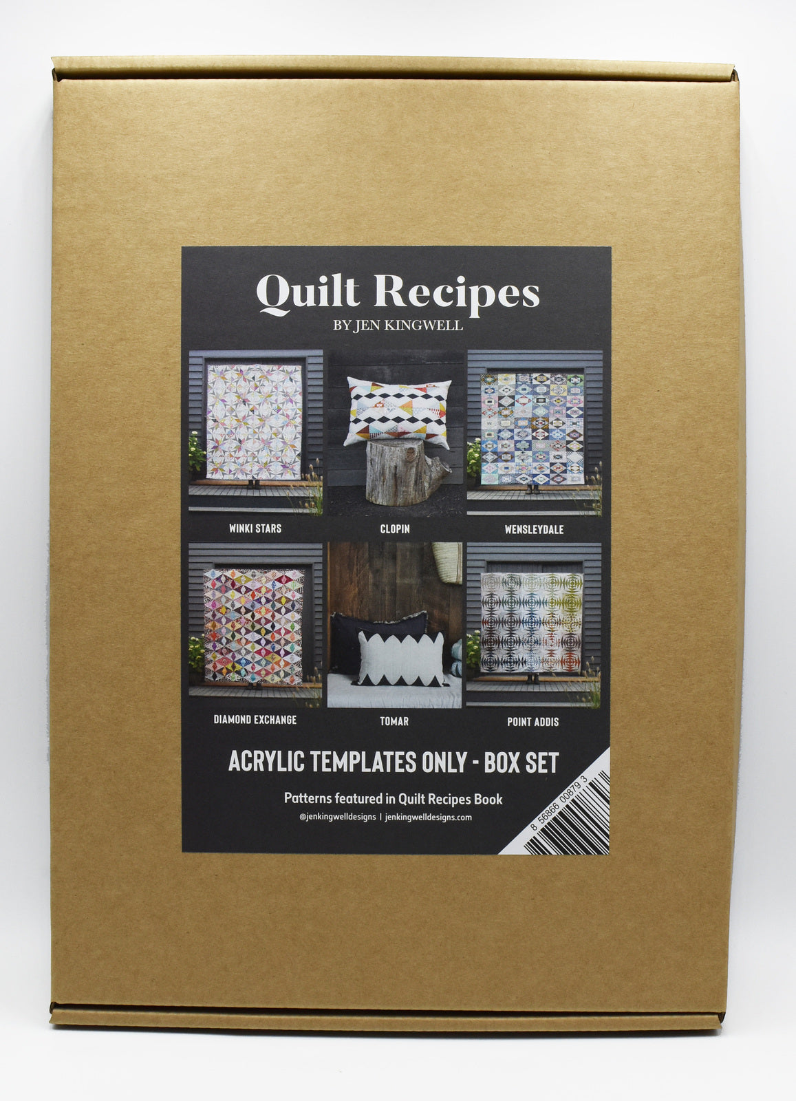 Quilt Recipes Box Set Acrylic templates by Jen Kingwell – The Rural ...