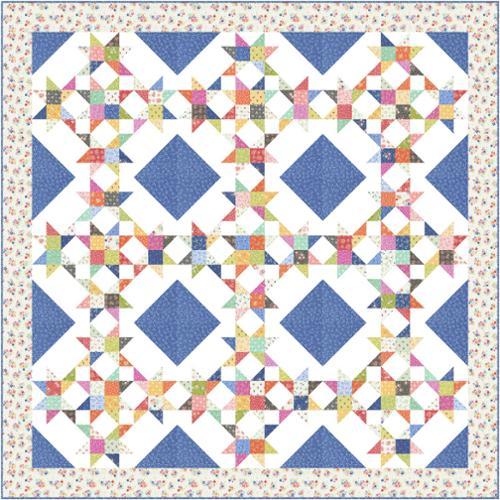 All Around Star Quilt Kit Featuring Cali & Co. by Corey Yoder