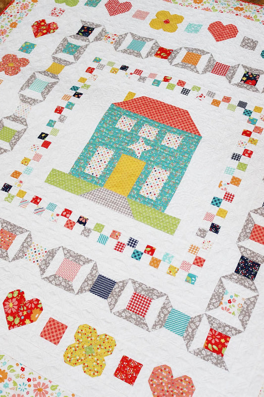Quilters Cottage Quilt Pattern by A Quilting Life