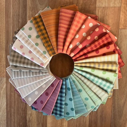 Quiltessential Fat Quarter Bundle Laundry Basket Quilts for Andover Fabrics