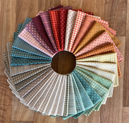Quiltessential Mini Fat Quarter Bundle by Laundry Basket Quilts for Andover Fabrics