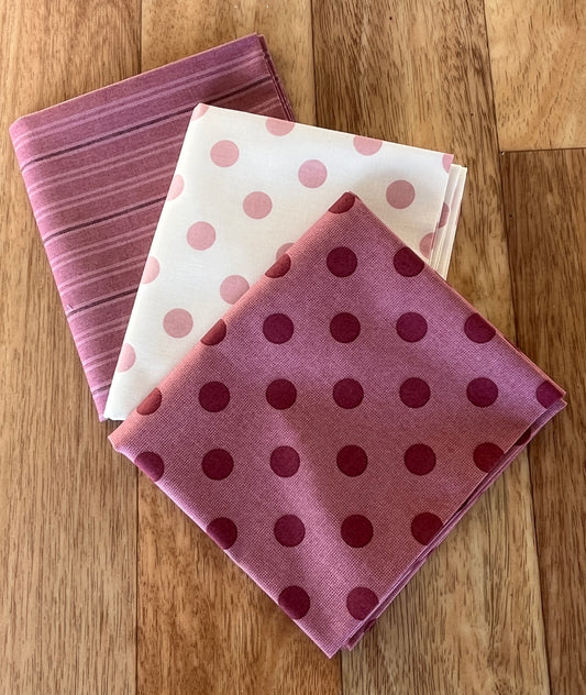Quiltessential Purples Fat Quarter Bundle Laundry Basket Quilts for Andover Fabrics