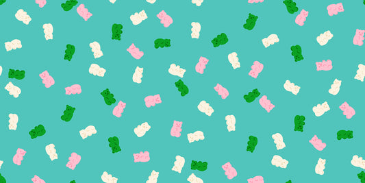 Merry Happy Merry Gummies Iceberg S310413 by Kimberly Kight for Ruby Star Society (sold in 25cm increments)