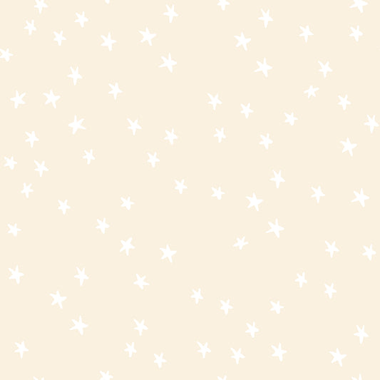 Starry White on Natural RS410965 by Alexia Abegg for Ruby Star Society (sold in 25cm increments)
