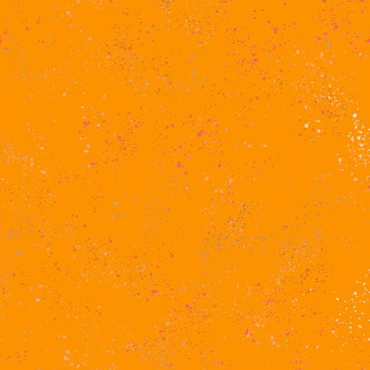 Speckled Metallic Clementine RS5027100M by Rashida Coleman Hole for Ruby Star Society (sold in 25cm increments)