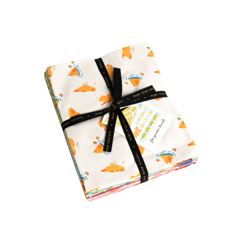 Animal Animal Fat Quarter Bundle by Ruby Star Society for Moda fabrics