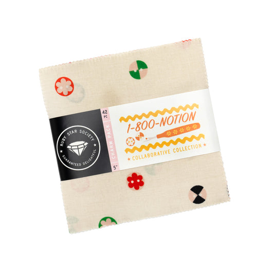 1800 Notion Charm Pack a Collaborative Collection by Ruby Star Society