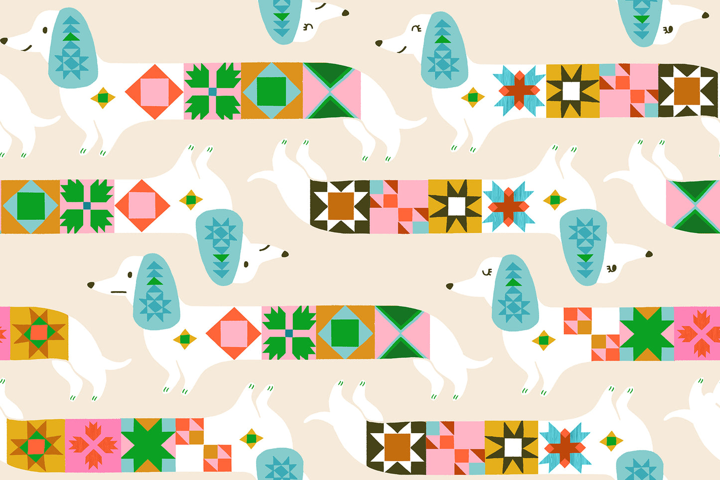 1800 Notion Quilty Dog Shell RS521311 a Collaborative Collection by Ruby Star Society (sold in 25cm increments)