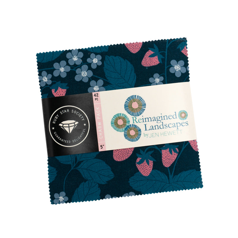 Reimagined Landscapes Charm Pack by Jen Hewett for Ruby Star Society