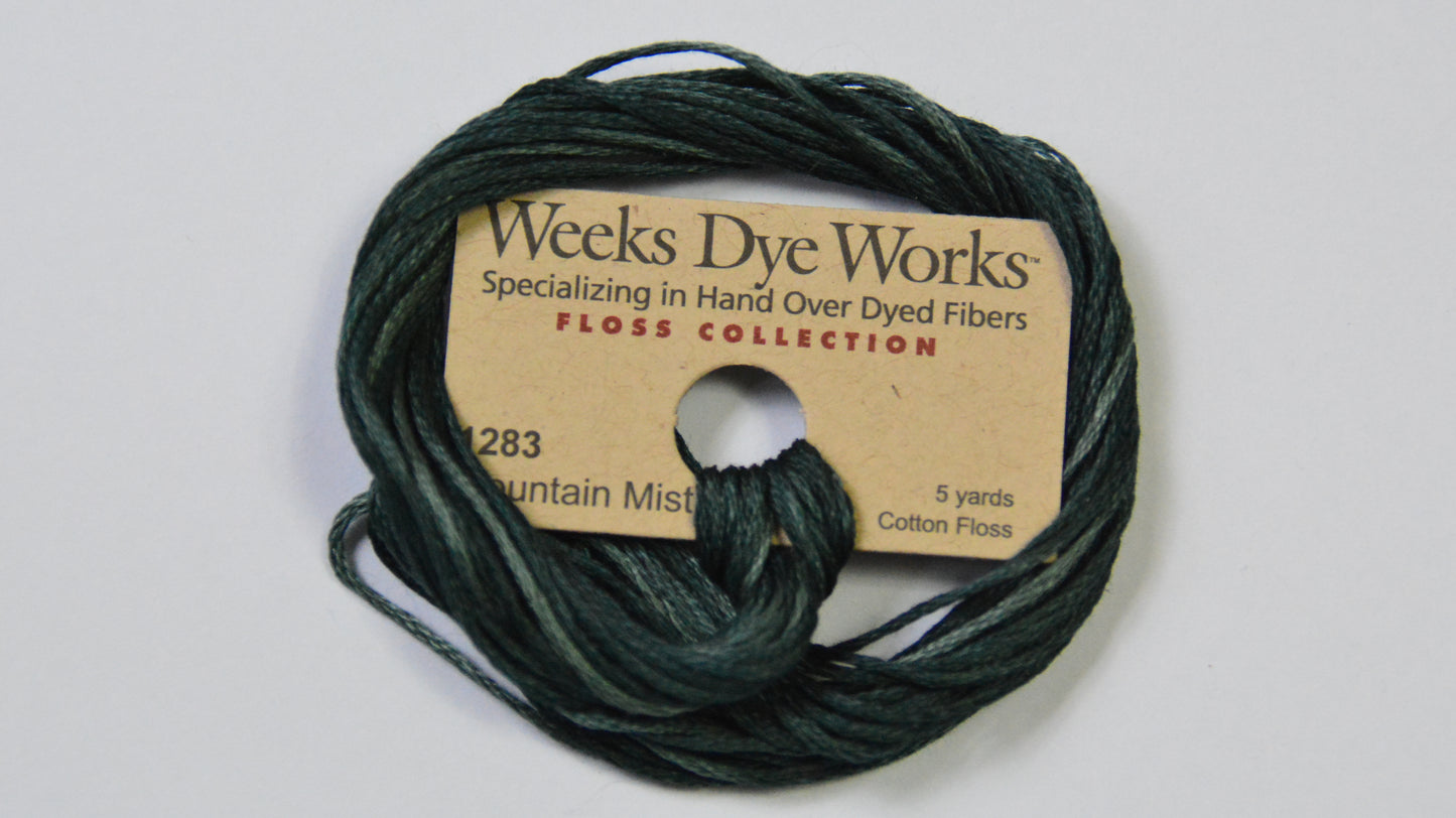 Mountain Mist 1283 Weeks Dye Works 6-Strand Hand-Dyed Embroidery Floss