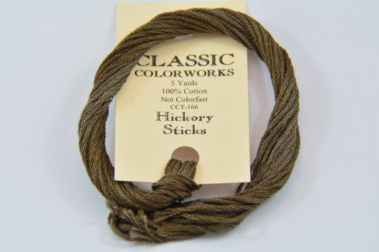 Hickory Sticks Classic Colorworks 6-Strand Hand-Dyed Embroidery Floss