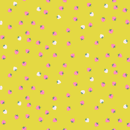 Strawberry Mini Citron S308617 by Kimberly Kight of Ruby Star Society (sold in 25cm increments)