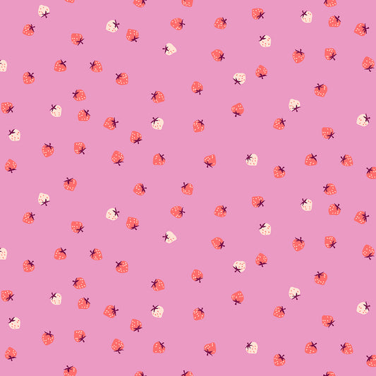 Strawberry Mini Daisy S308619 by Kimberly Kight of Ruby Star Society (sold in 25cm increments)