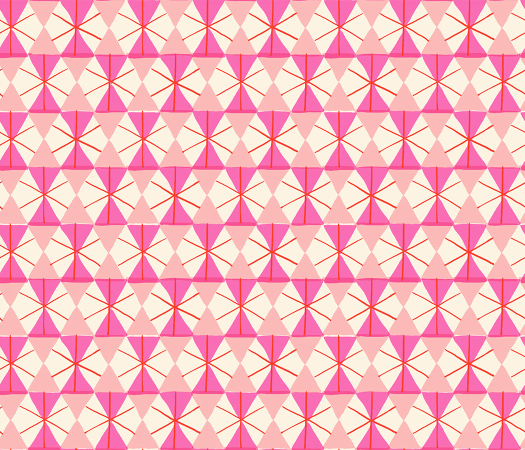 Merry Happy Geometric Lipstick RS310213 by Kimberly Kight for Ruby Star Society (sold in 25cm increments)