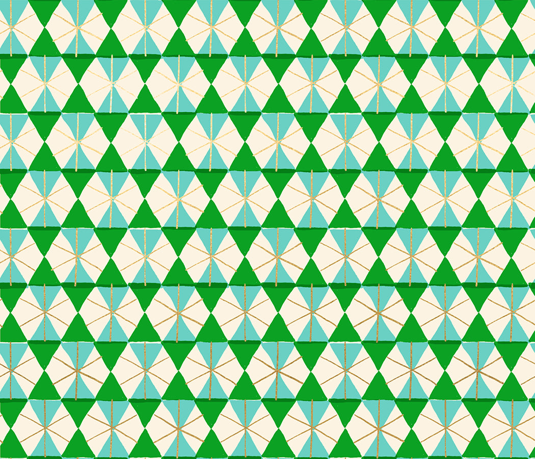 Merry Happy Geometric Verdant RS310216M by Kimberly Kight for Ruby Star Society (sold in 25cm increments)