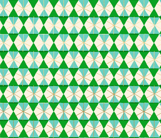 Merry Happy Geometric Verdant RS310216M by Kimberly Kight for Ruby Star Society (sold in 25cm increments)