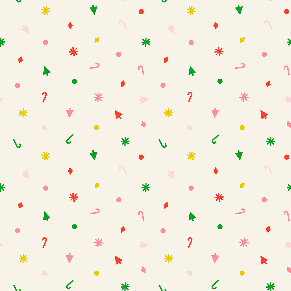 Merry Happy Confetti Christmas Multi RS310312 by Kimberly Kight for Ruby Star Society (sold in 25cm increments)